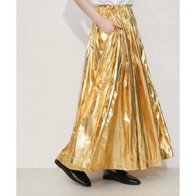 アダムエロペ（ADAM ET ROPE’）/メタリックイージースカート