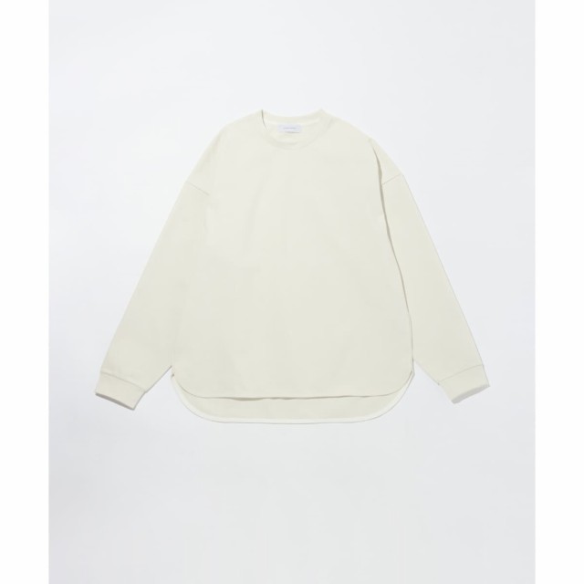 アダムエロペ（ADAM ET ROPE’）/【定番】ポンチ ドロップショルダー キックバック ロングスリーブTee / 高機能ストレッチ / ロの通販は