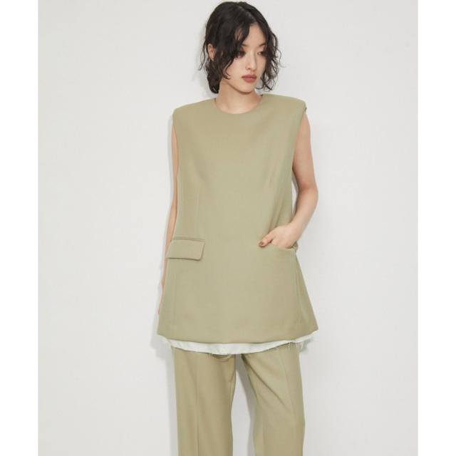 アダムエロペ（ADAM ET ROPE’）/【消臭性・UVカット】テーラーリングプルオーバー