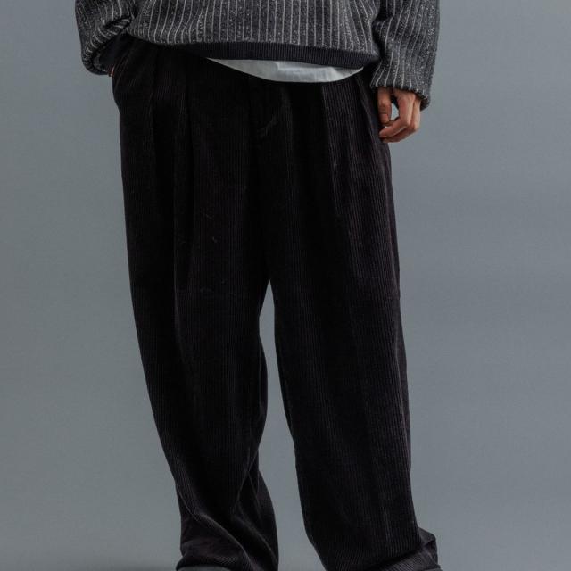 アダムエロペ（ADAM ET ROPE’）/《好評につき数量限定で登場》【WEB限定】2タック ワイドルーズ ドカンパンツ / バギーパンツ /