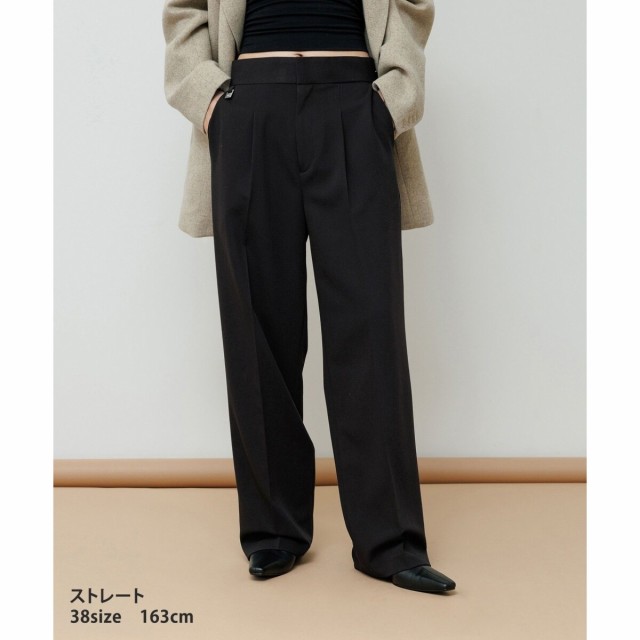 アダムエロペ（ADAM ET ROPE’）/【WEB限定】骨格別スラックスパンツ（ストレート/ウェーブ/ナチュラル）の通販は