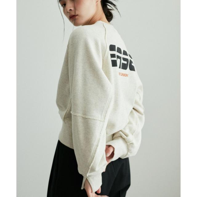 アダムエロペ（ADAM ET ROPE'）/スリットリブスウェット