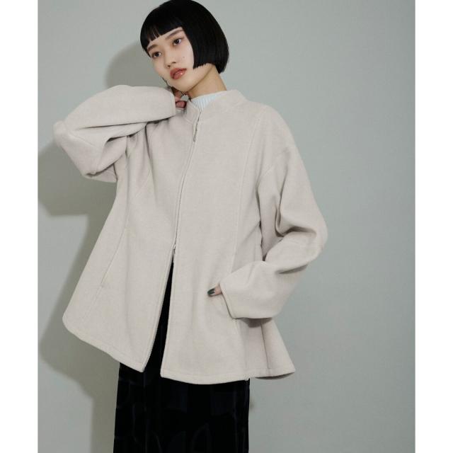 アダムエロペ（ADAM ET ROPE’）/【WEB限定】圧縮ペプラムブルゾン