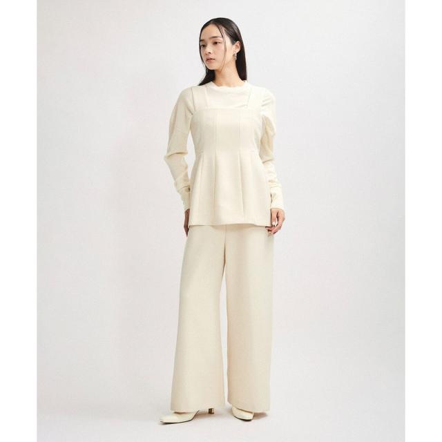 アダムエロペ（ADAM ET ROPE'）/【逸品】・【サステナブル】ペプラム