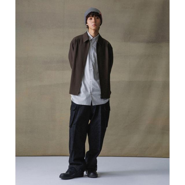 アダムエロペ（ADAM ET ROPE'）/【Chambrer】オーバーサイズ ジップ