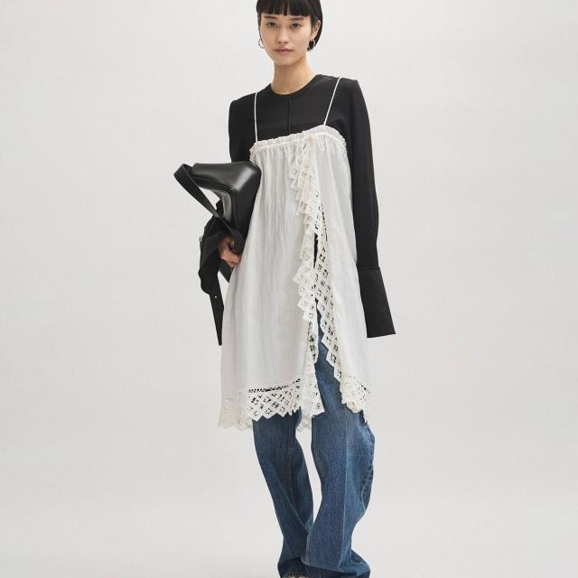 アダムエロペ（ADAM ET ROPE’）/フォルムヒールポインテッドパンプス_4