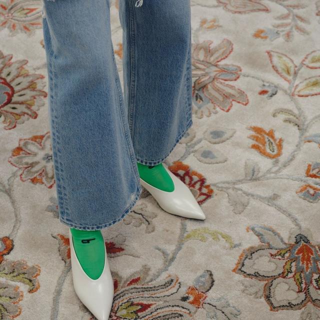 アダムエロペ（ADAM ET ROPE’）/フォルムヒールポインテッドパンプス_11