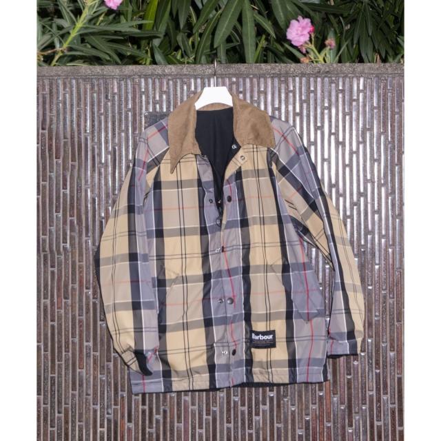 アダムエロペ（ADAM ET ROPE’）/《別注》【Barbour/バブアー】BEDALE CLASSIC リバーシブルブルゾン / ブルガリ