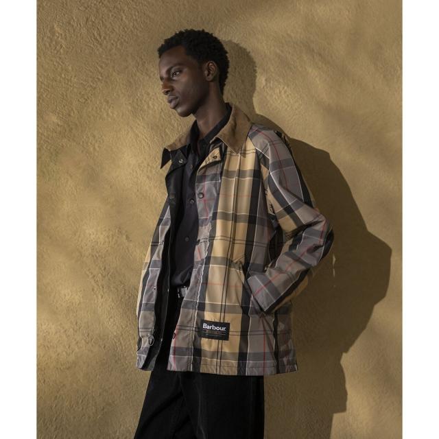 アダムエロペ（ADAM ET ROPE’）/《別注》【Barbour/バブアー】BEDALE CLASSIC リバーシブルブルゾン / ブルガリ