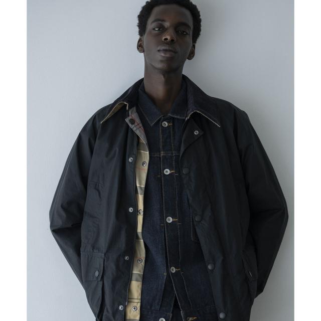 アダムエロペ（ADAM ET ROPE’）/《別注》【Barbour/バブアー】BEDALE CLASSIC リバーシブルブルゾン / ブルガリ