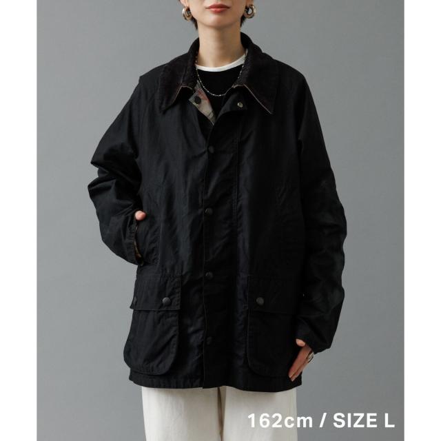 アダムエロペ（ADAM ET ROPE’）/《別注》【Barbour/バブアー】BEDALE CLASSIC リバーシブルブルゾン / ブルガリ