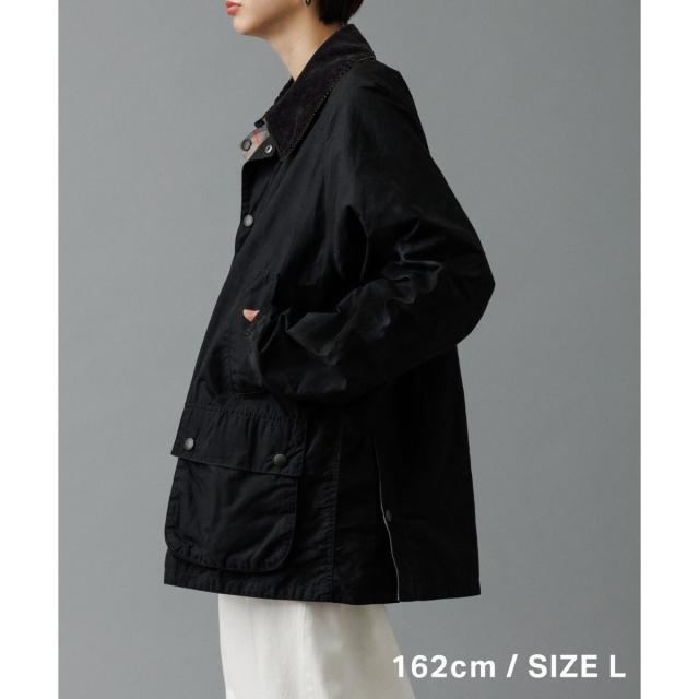 アダムエロペ（ADAM ET ROPE’）/《別注》【Barbour/バブアー】BEDALE CLASSIC リバーシブルブルゾン / ブルガリ