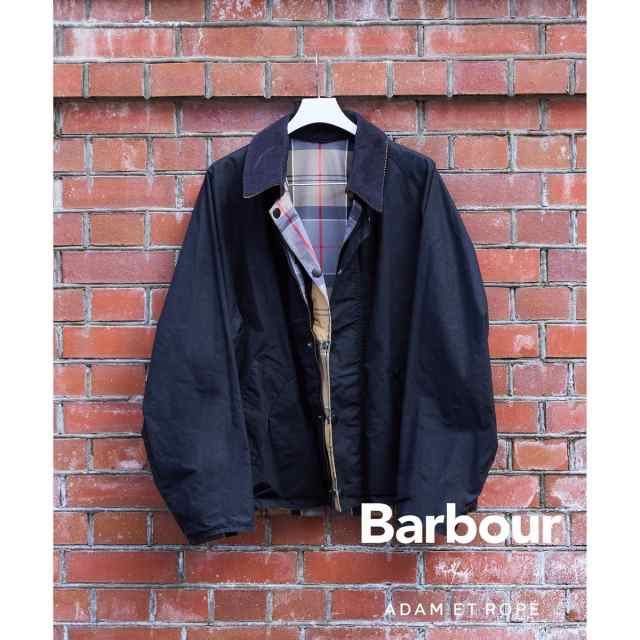 アダムエロペ（ADAM ET ROPE’）/《別注》【BARBOUR】TRANSPORT リバーシブルブルゾン / ブルガリア製 / UNISE