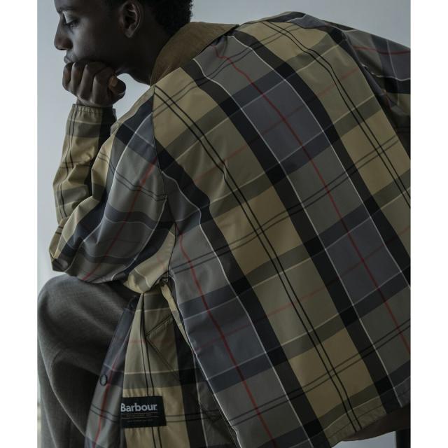 アダムエロペ（ADAM ET ROPE’）/《別注》【Barbour/バブアー】TRANSPORT リバーシブルブルゾン / ブルガリア製