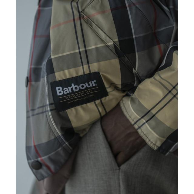 アダムエロペ（ADAM ET ROPE’）/《別注》【Barbour/バブアー】TRANSPORT リバーシブルブルゾン / ブルガリア製