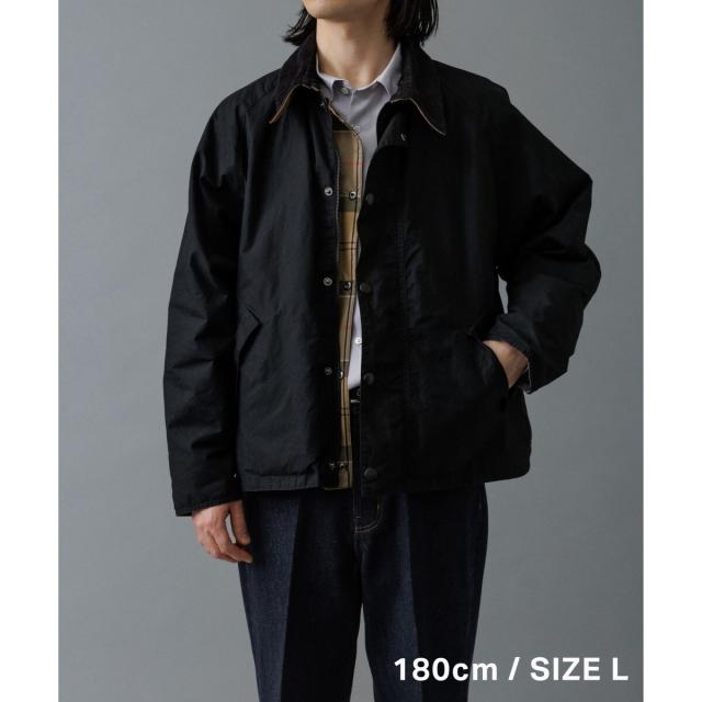 アダムエロペ（ADAM ET ROPE’）/《別注》【Barbour/バブアー】TRANSPORT リバーシブルブルゾン / ブルガリア製