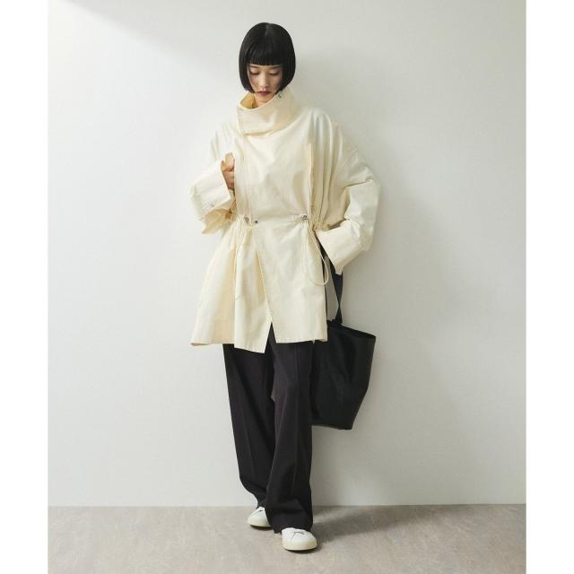 アダムエロペ（ADAM ET ROPE'）/【WEB限定】スタンドカラーハーフ