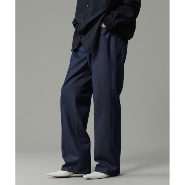 アダムエロペ（ADAM ET ROPE’）/NIKKE ストレート スラックスデニム / ADAM ET ROPE’ JEANS −IMAG−_2