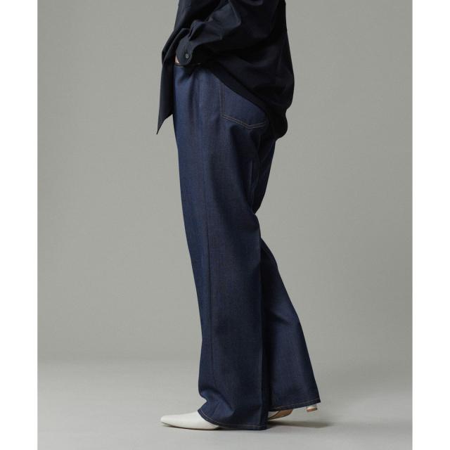 アダムエロペ（ADAM ET ROPE’）/NIKKE ストレート スラックスデニム / ADAM ET ROPE’ JEANS −IMAG−_3