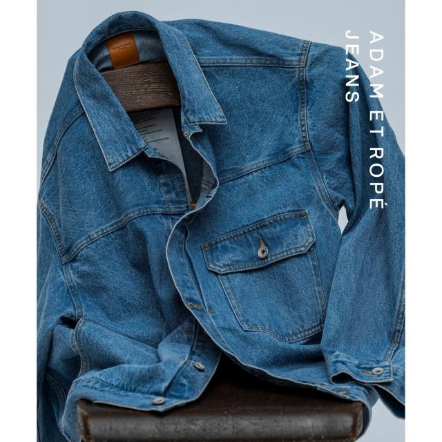 アダムエロペ（ADAM ET ROPE’）/ブリーチ デニムジャケット / ADAM ET ROPE’ JEANS −PERS−