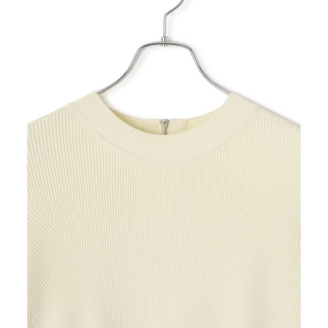 アダムエロペ（ADAM ET ROPE’）/【再入荷】・【サステナブル】ペプラムコンビニットプルオーバー_15