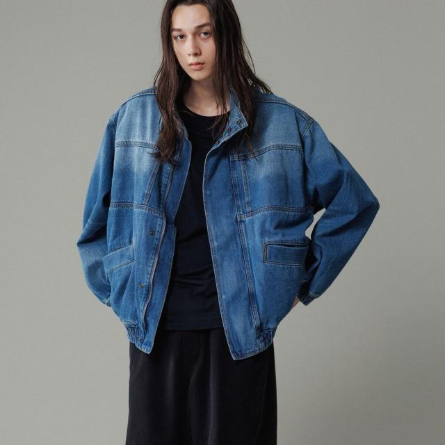 アダムエロペ（ADAM ET ROPE’）/ブリーチデニム ボマージャケット / ADAM ET ROPE’ JEANS −FILM−の通販は