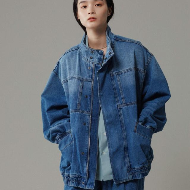 アダムエロペ（ADAM ET ROPE’）/ブリーチデニム ボマージャケット / ADAM ET ROPE’ JEANS −FILM−の通販は