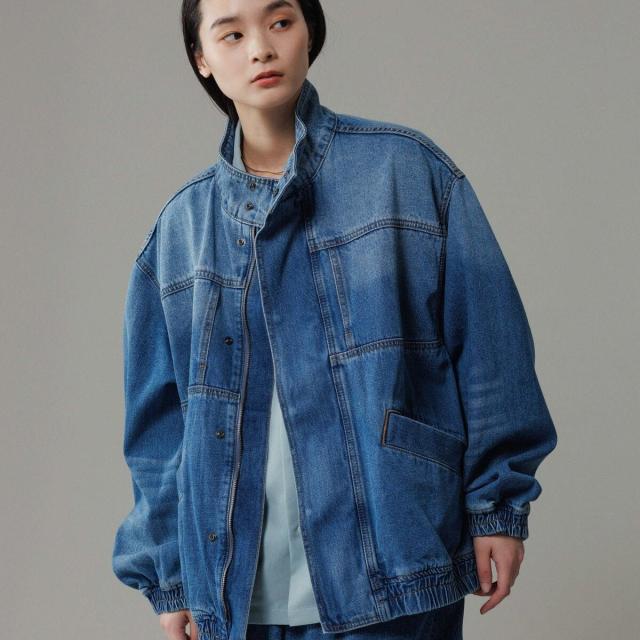 アダムエロペ（ADAM ET ROPE’）/ブリーチデニム ボマージャケット / ADAM ET ROPE’ JEANS −FILM−の通販は