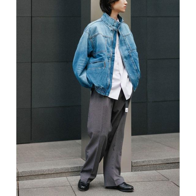 アダムエロペ（ADAM ET ROPE’）/ブリーチデニム ボマージャケット / ADAM ET ROPE’ JEANS −FILM−の通販は