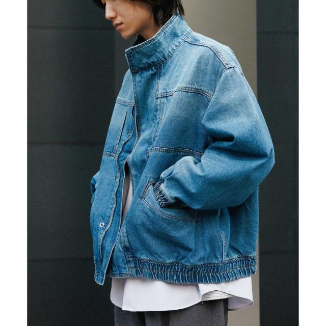 アダムエロペ（ADAM ET ROPE’）/ブリーチデニム ボマージャケット / ADAM ET ROPE’ JEANS −FILM−の通販は