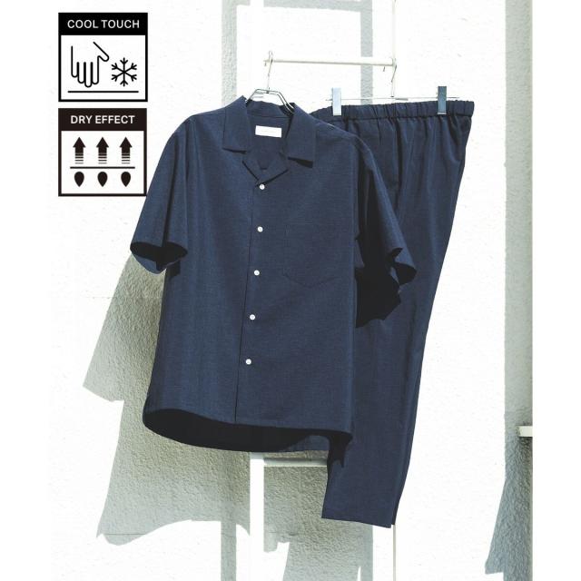 りく】アダムエロペサマーセットアップ オープンカラーシャツ