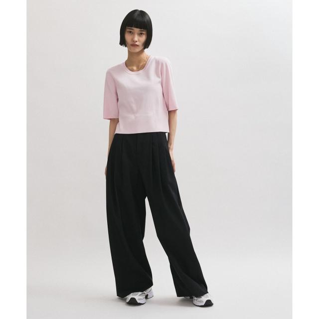 アダムエロペ【サステナブル】クールタッチニットTシャツ ADAM ET ROPE'｜【サステナブル】クールタッチニット