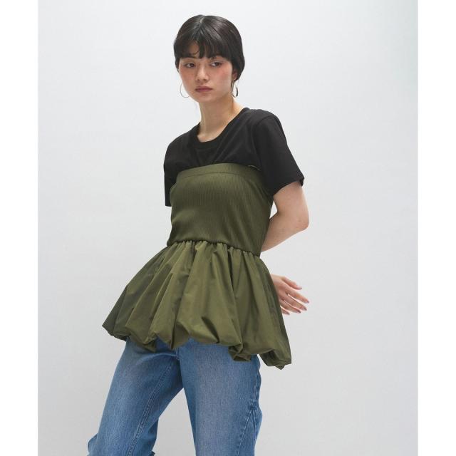 アダムエロペ（ADAM ET ROPE’）/【サステナブル】バルーンベアセットTee