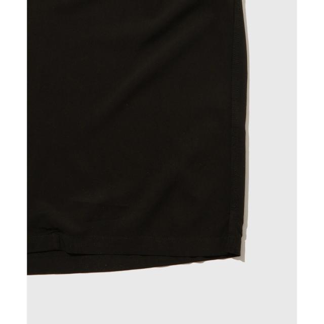 アダムエロペ（ADAM ET ROPE’）/《BLACK/WHITE》プレーンカラー アロハシャツ