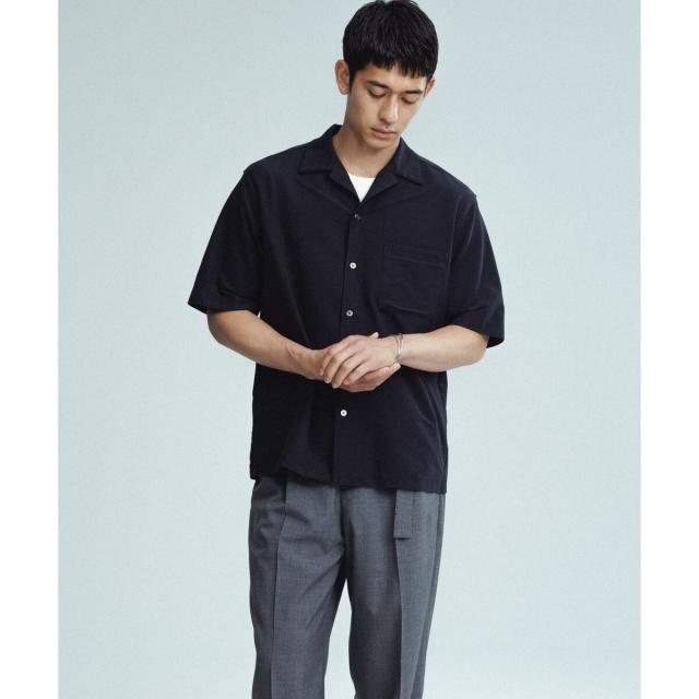 アダムエロペ（ADAM ET ROPE’）/ 接触冷感【MINUS】オープンカラー シャツ_10
