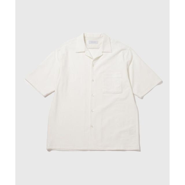 アダムエロペ（ADAM ET ROPE'）/ 接触冷感【MINUS】オープンカラー シャツ