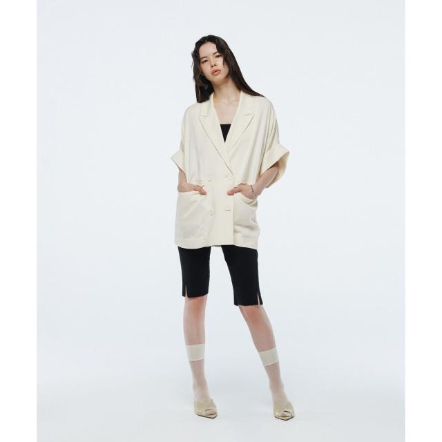 アダムエロペ] サステナブル・【新色追加】 ショートスリーブシャツJK