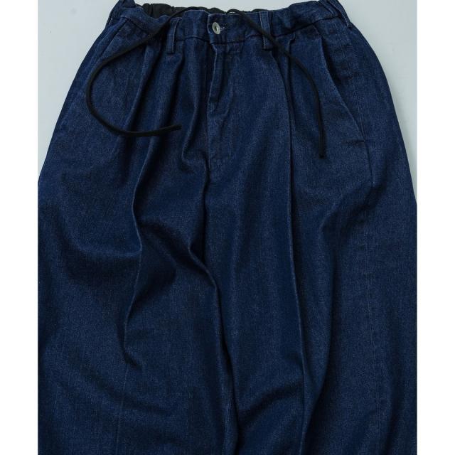 アダムエロペ（ADAM ET ROPE’）/ワイド イージー デニムパンツ / ADAM ET ROPE’ JEANS −GRID−