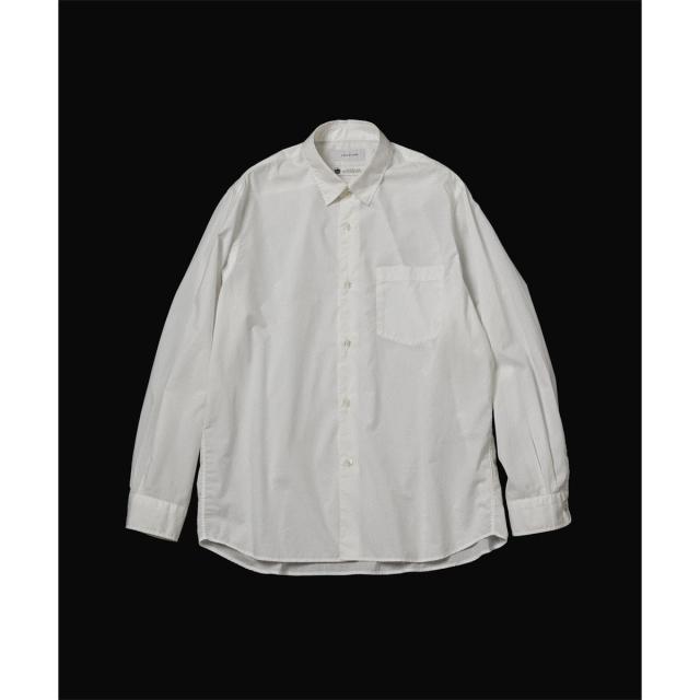 アダムエロペ（ADAM ET ROPE’）/【Sea  Cotton】レギュラーカラーシャツ