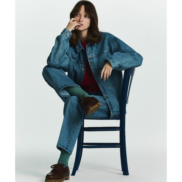 アダムエロペ デニムジャケット ジャケット Gジャン サスティナブル