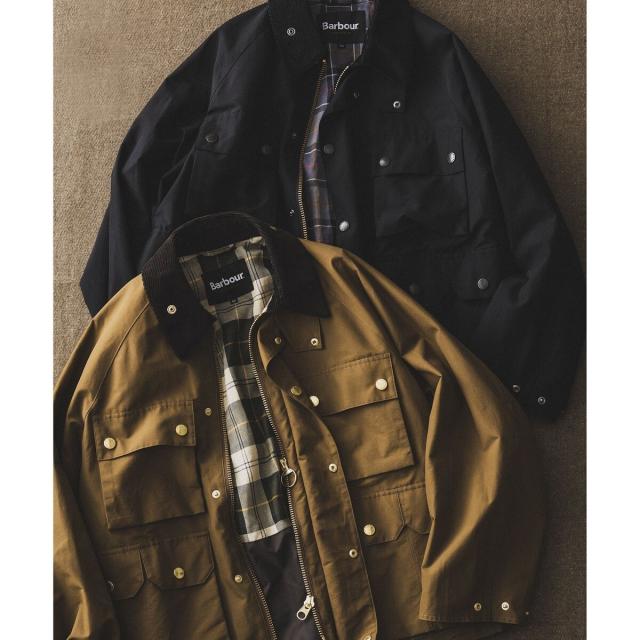 アダムエロペ（ADAM ET ROPE’）/《別注》【Barbour/バブアー】4POCKET SHORT BLOUSON