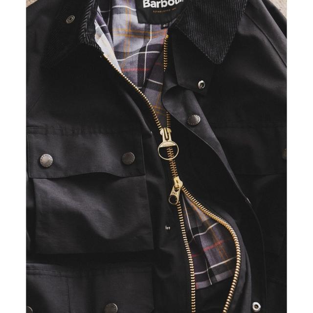 アダムエロペ（ADAM ET ROPE’）/《別注》【Barbour/バブアー】4POCKET SHORT BLOUSON