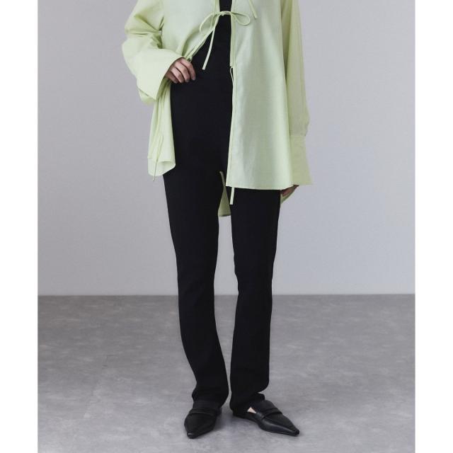 アダムエロペ（ADAM ET ROPE’）/【接触冷感】キュプラニットスリムパンツ