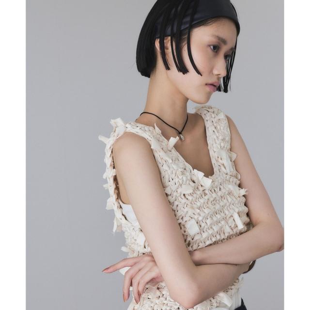 アダムエロペ（ADAM ET ROPE’）/テープヤーンベスト