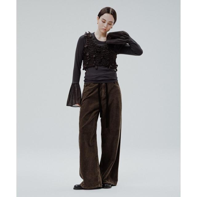 アダムエロペ（ADAM ET ROPE'）/テープヤーンベストの通販はau PAY