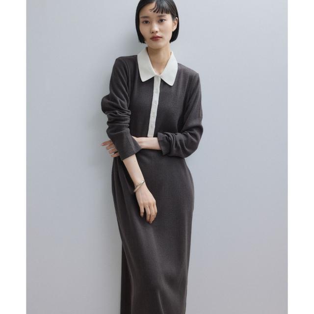 アダムエロペ（ADAM ET ROPE’）/【WEB限定】ポロシャツワンピース_3