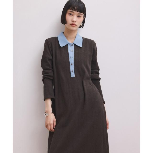 アダムエロペ（ADAM ET ROPE’）/【WEB限定】ポロシャツワンピース_5