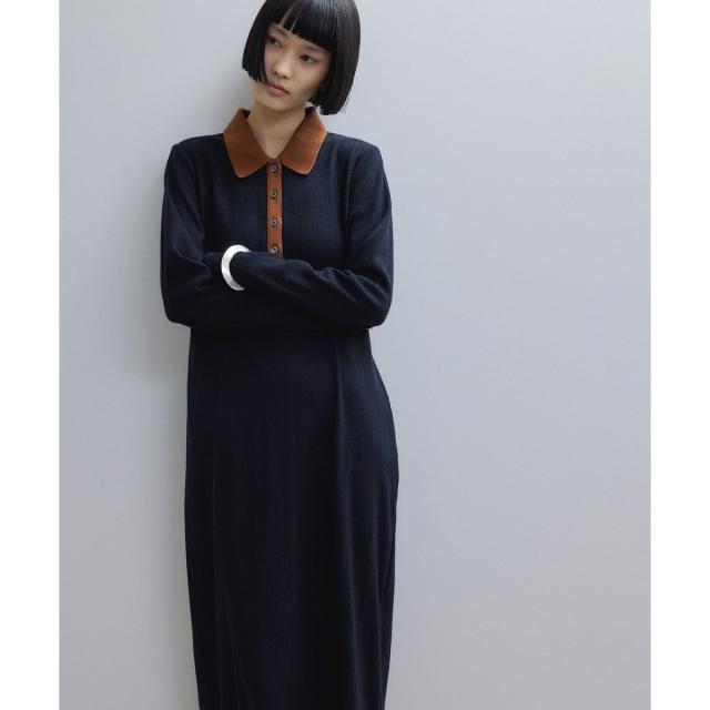 アダムエロペ（ADAM ET ROPE’）/【WEB限定】ポロシャツワンピース_7