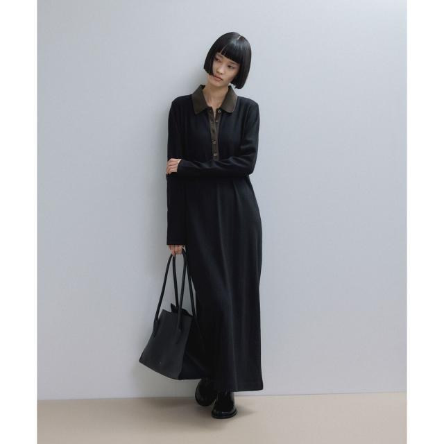 アダムエロペ（ADAM ET ROPE’）/【WEB限定】ポロシャツワンピース_14