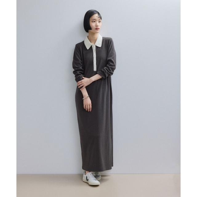 アダムエロペ（ADAM ET ROPE’）/【WEB限定】ポロシャツワンピース_15